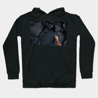 Lava rock from Hawaii Hoodie